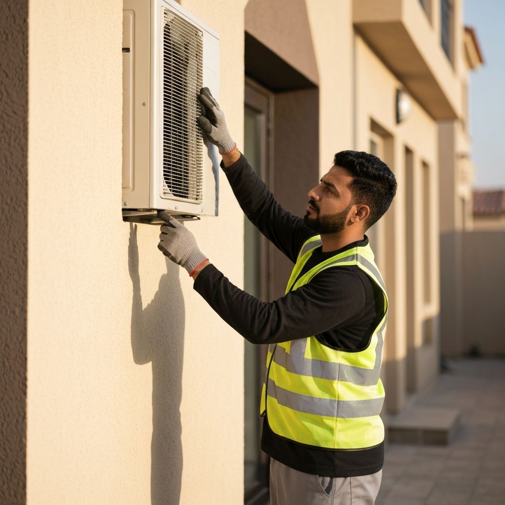 تركيب المكيفات